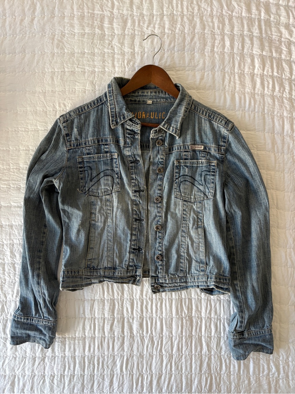 Hydraulic Light Blue Denim Jean Jacket